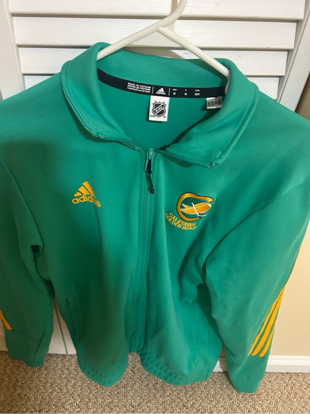 adidas California Golden Seals track jacket